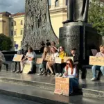 Ілюстративне фото мітингу протестувальників у Києві під час п'ятого дня протестів 20 липня 2026 року