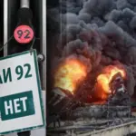 Заправна станція в Москві на тлі паливної кризи в Росії