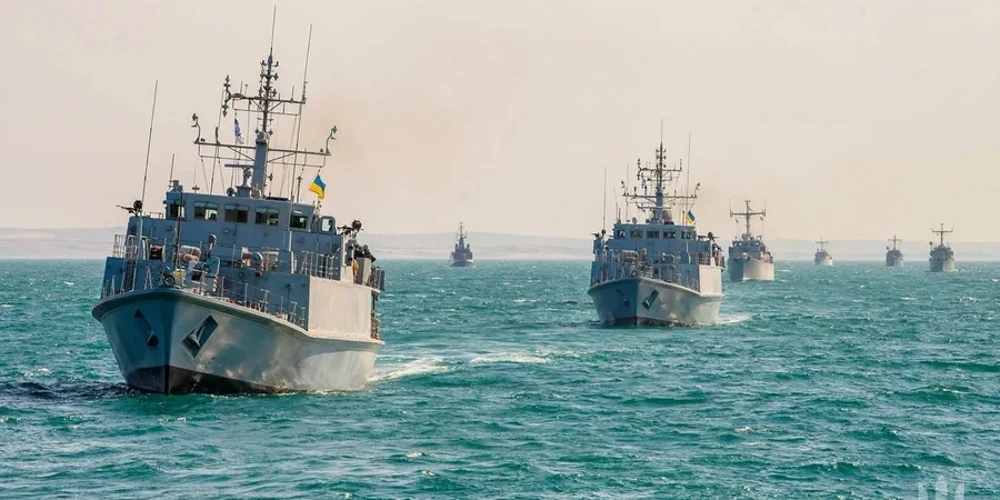 Фото ВМС ЗС України зі штабу протимінних дій 1-го дивізіону під час навчань Sea Breeze 2026