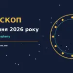 Зодіакальні символи на тлі ранкового понеділкового неба — гороскоп на 24 серпня 2026 року