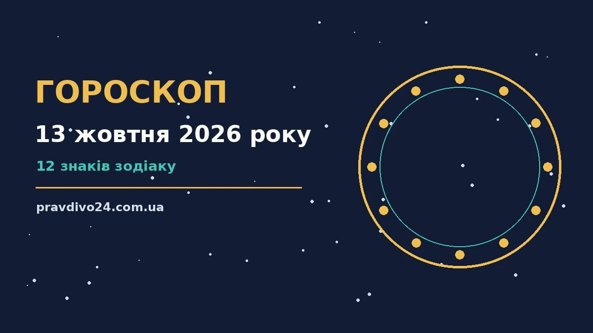 Гороскоп на 13 жовтня 2026 року: ключові моменти дня про шанси та застереження