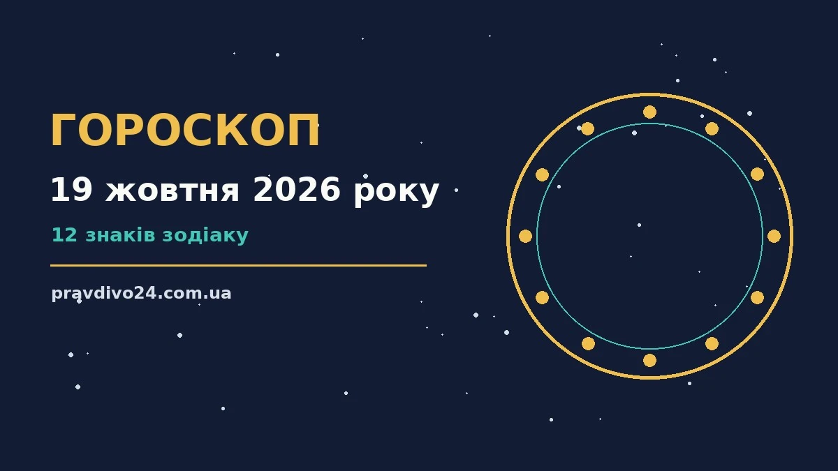Гороскоп на 19 жовтня 2026 року: ключові моменти дня про шанси та застереження