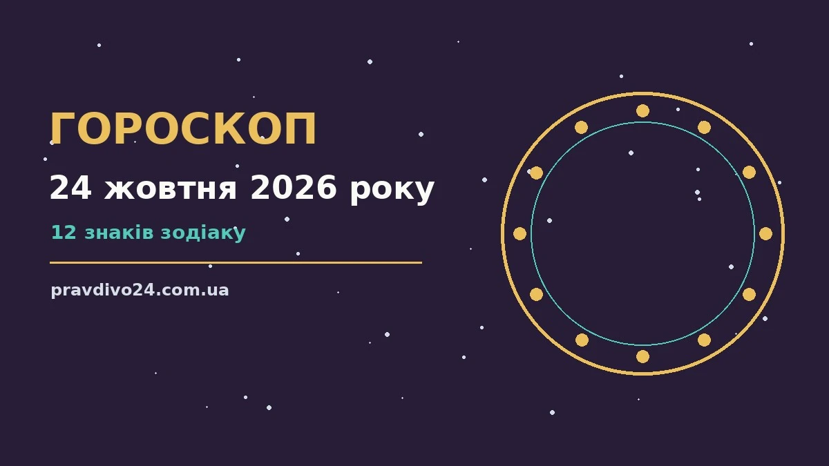 Гороскоп на 24 жовтня 2026 року на тлі затишної домашої атмосфери