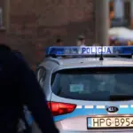 Польська поліція на місці події